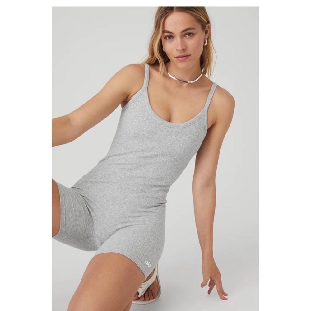 Alo Seamless Ribbed Mellow Romper size M